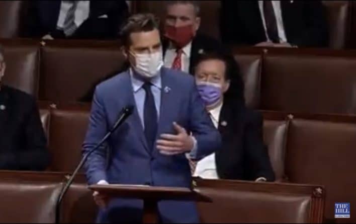 Matt Gaetz electrifying speech on House floor