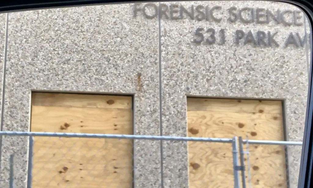 forensic science lab at Minneapolis hospital