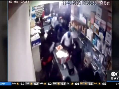 smash-and-grab video in Bay Area